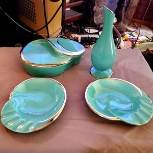 MCM Turquoise Ever-Arte Vanity Set